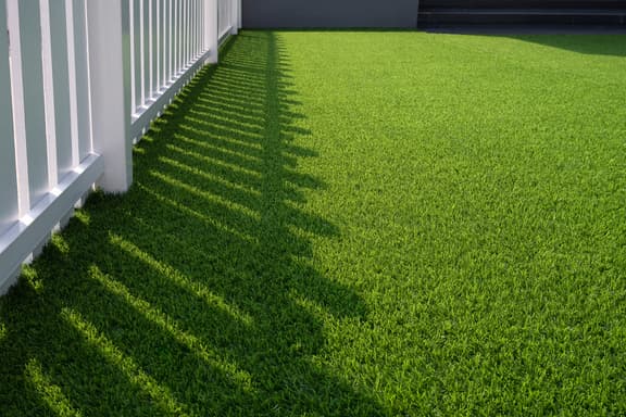 Synthetic turf installation by Desert Terrain Landscape in the Coachella Valley
